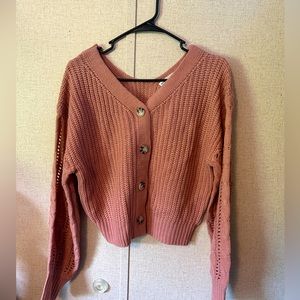moon & madison Short Style Cardigan